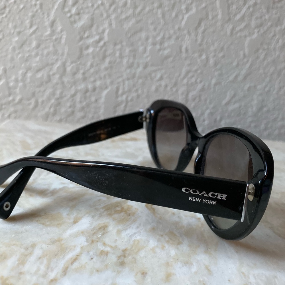 Coach black sunglasses